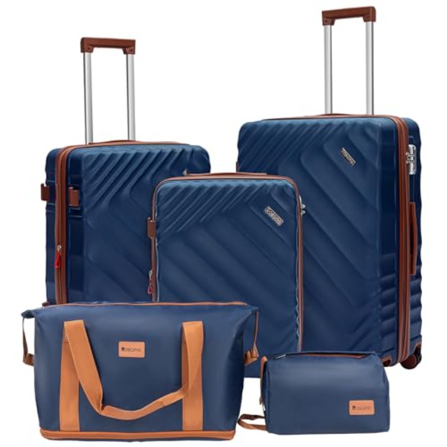 Expandable Hard Shell Luggage Set - Set Koper dengan Cangkang Keras yang