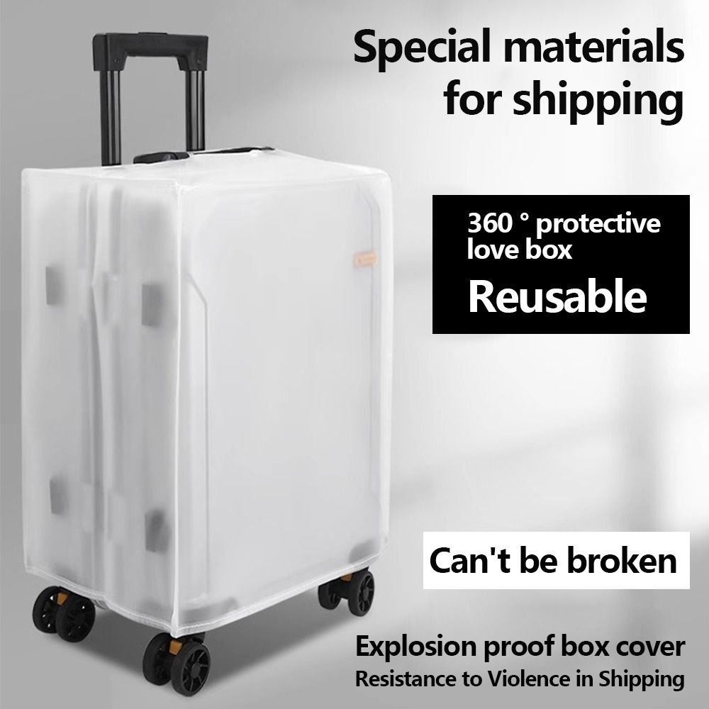 Waterproof Suitcase Cover Protector - Pelindung Koper Portabel Baru, Tahan Lama,