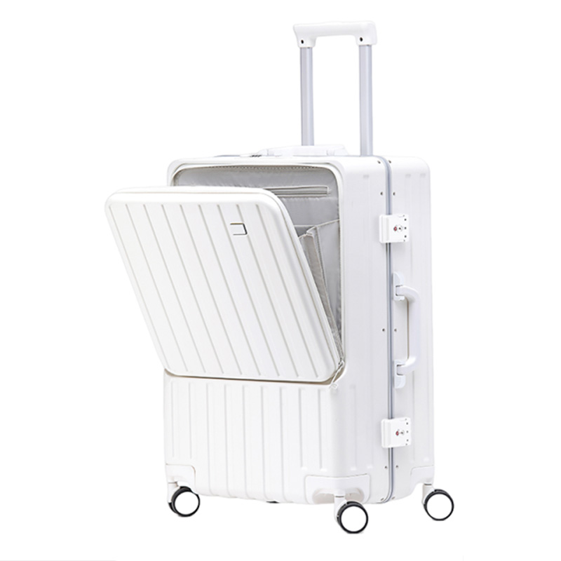 Aluminum Frame Carry On Luggage - Koper Multifungsi 20” 24” 26” Bukaan