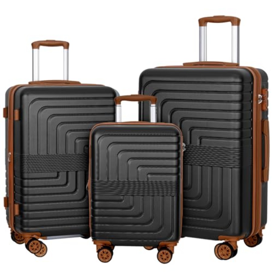 Set Koper 3-Piece yang Dapat D - Expandable Hard Shell Luggage Set ulasan dan harga