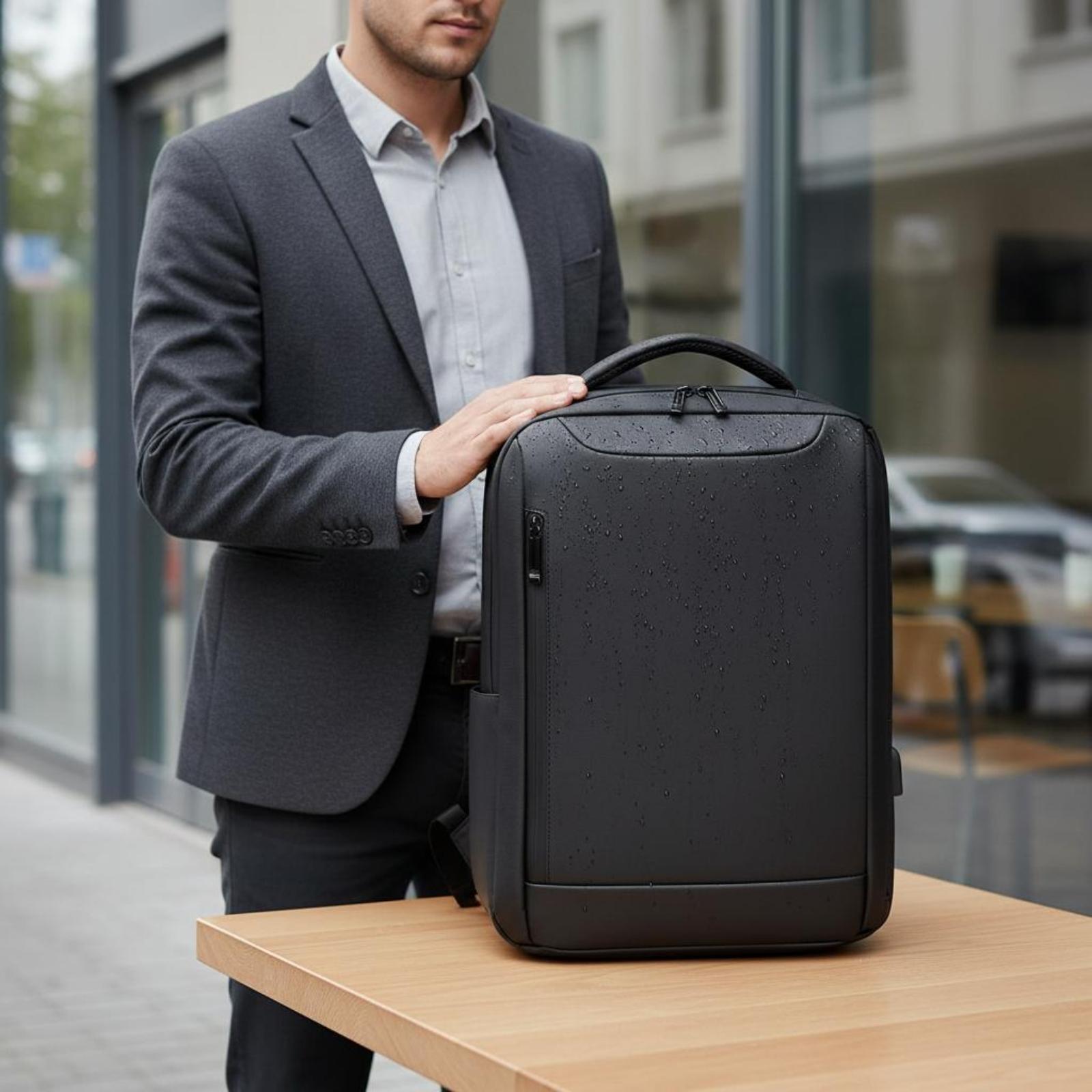 Tas Ransel Laptop Pria Anti Ai - Backpacks ulasan dan harga