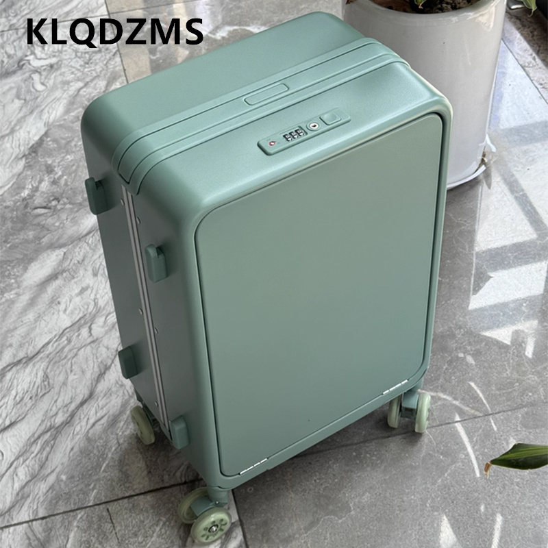 KLQDZMS Koper Pria 20 Inci 24  - Spinner Wheel Rolling Suitcase 20 Inch ulasan dan harga