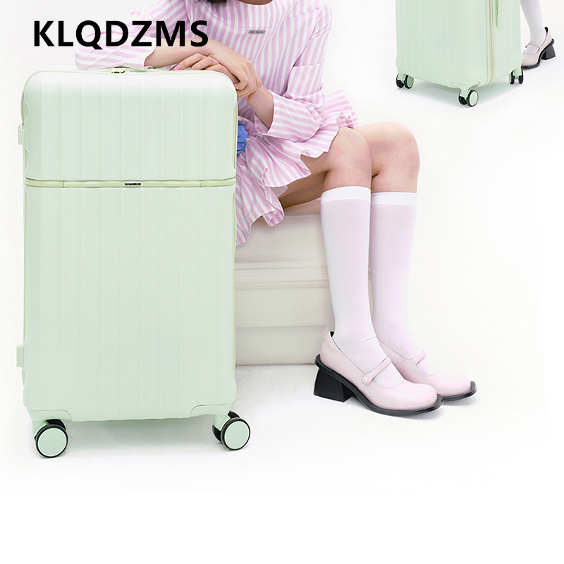 KLQDZMS Koper Bergulir Kapasit - Spinner Wheel Rolling Suitcase 20 Inch ulasan dan harga