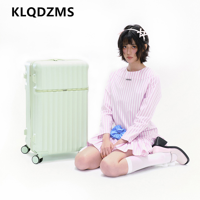 KLQDZMS Koper Bergulir Kapasit - Spinner Wheel Rolling Suitcase 20 Inch ulasan dan harga