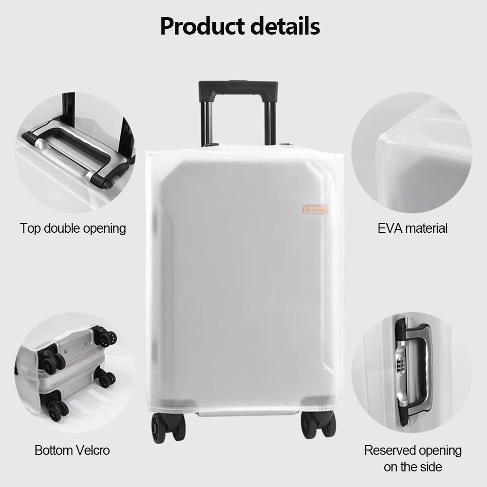Pelindung Koper Portabel Baru, - Waterproof Suitcase Cover Protector ulasan dan harga