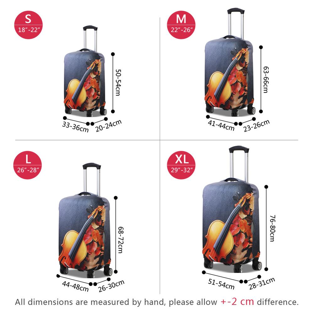 Penutup Koper Wanita dengan Ce - Waterproof Suitcase Cover Protector ulasan dan harga