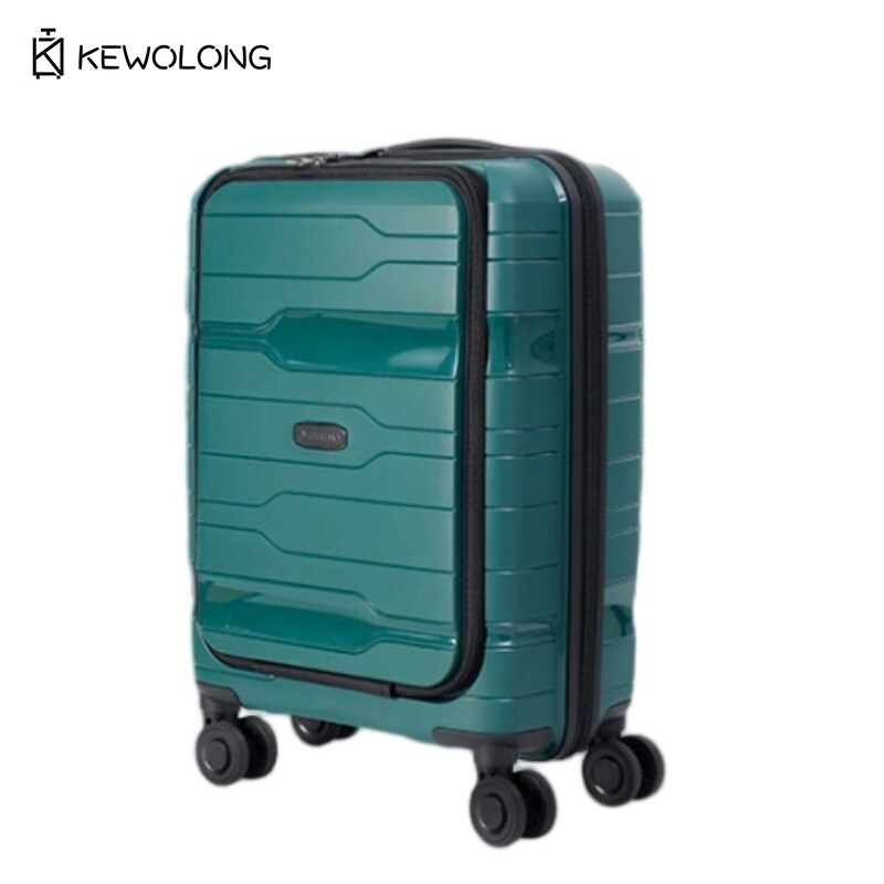 Koper Kabin 20 Inch dengan Buk - Cabin Size Lightweight Travel Trolley ulasan dan harga