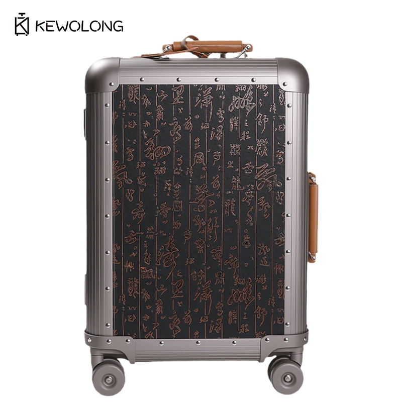 Koper Spinner Paduan Aluminium - Spinner Wheel Rolling Suitcase 20 Inch ulasan dan harga