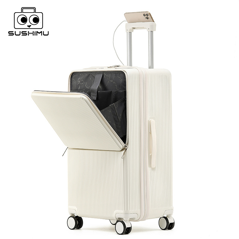 Sushimu koper perjalanan gagan - Aluminum Frame Carry On Luggage ulasan dan harga