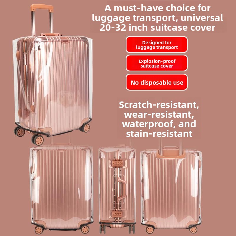 Penutup Pelindung Tebal untuk  - Luggage Protective Cover Transparent ulasan dan harga