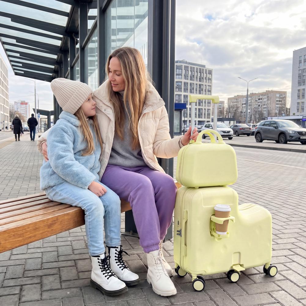 Skuter Seru 20 Inci untuk Anak - Kids Ride On Suitcase Scooter ulasan dan harga
